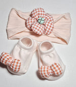 Set bentita si sosete,model floare