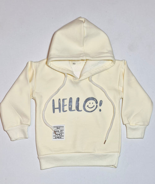 Hanorac baieti,model Hello
