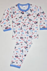 Pijama baieti , avioane
