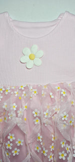 Body stil rochita -roz cu margarete