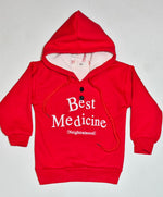 Hanorac unisex, model Best Medicine