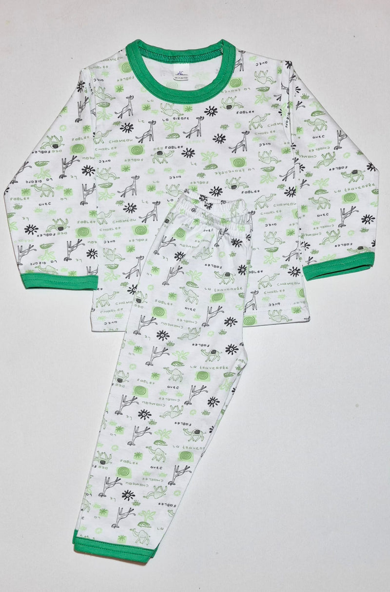 Pijama baieti, girafa