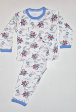 Pijama baieti , ursulet aviator