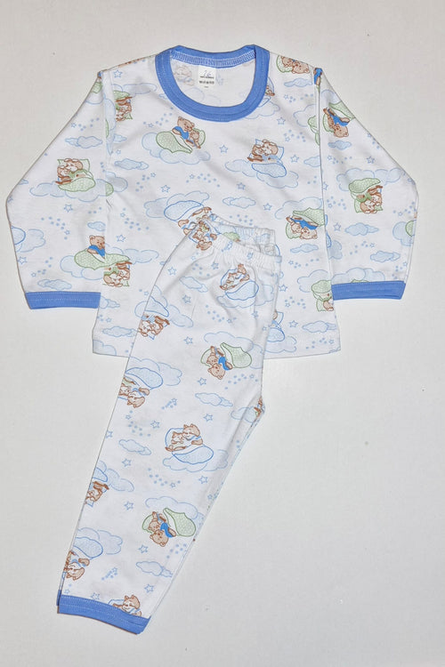 Pijama baieti, model ursuleti pe norisor
