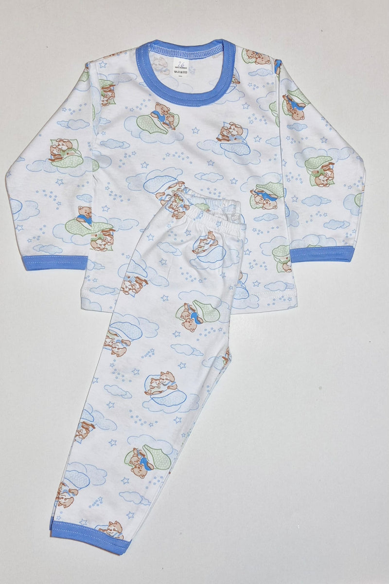 Pijama baieti, model ursuleti pe norisor