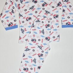 Pijama baieti , avioane