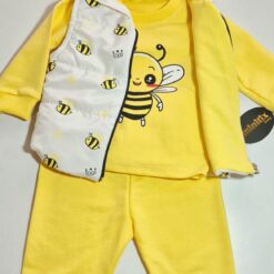 Compleu albinuta , 3 piese